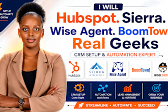 lunch hubspot  sierra interactive wise agent boom town and real geeks