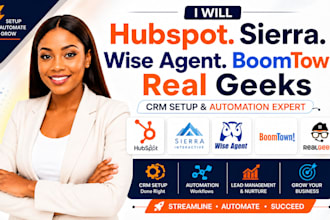 lunch hubspot  sierra interactive wise agent boom town and real geeks