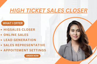 be your gohighlevel sales closer, pipeline manager and appointment setter