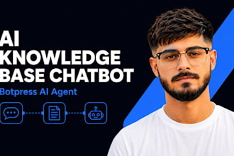 build a botpress chatbot trained on your business knowledge