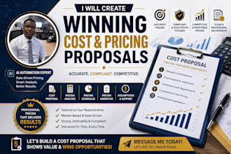government contract pricing, cost proposal, pricing schedule and analysis