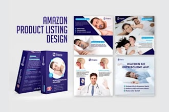 do professional amazon listing images, product listing images, and infographics