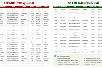 transform messy data into professional financial reports