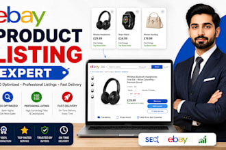 do ebay listing, ebay product listing, ebay lister, ebay product upload