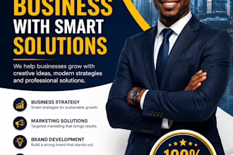 design professional business and corporate flyers