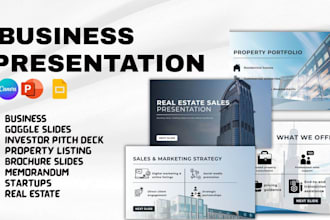design business ppt, investor pitch deck startups, prezi keynote goggle slides