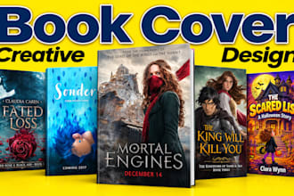 do ebook cover design, book cover design, kdp book cover, book design
