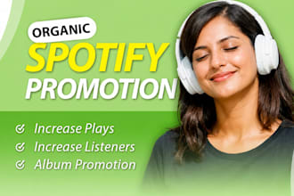 do spotify album promo, spotify music track promotion