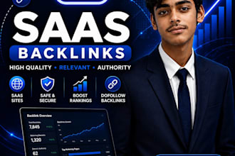 build quality saas backlinks from high authority saas sites