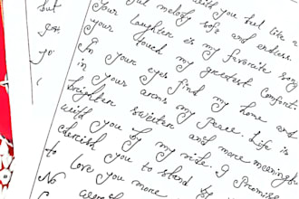 write anything with my beautiful handwriting