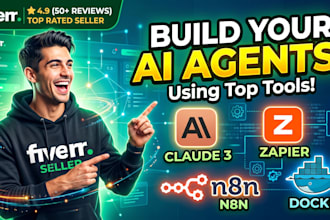 create ai agents, vapi voice callers, and n8n workflow automations