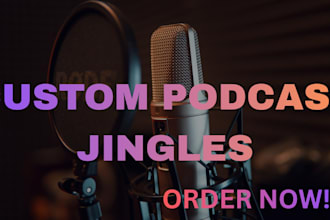 create custom podcast theme music signature audio branding that fits your brand
