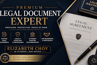 provide attorney drafted legal documents and website agreements