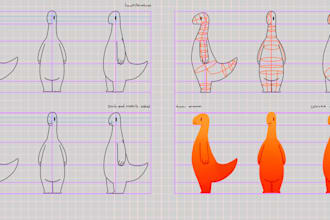 create concept art for games and animation