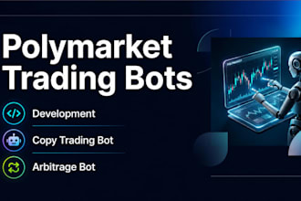 automated software developer polymarket bot, crypto arbitrage, copy trading bot