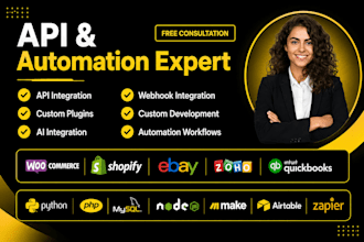 do api integration in wordpress, shopify and nodejs