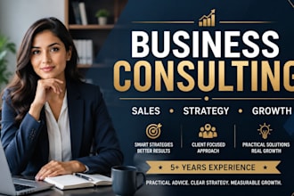 provide professional business consulting for sales and growth