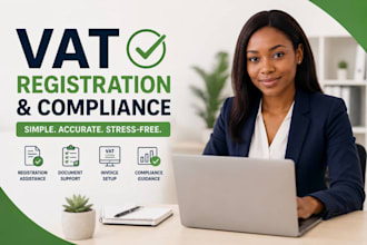 provide vat registration and compliance assistance for your business