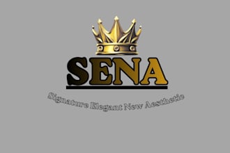 design luxury monogram and initial logo for brand