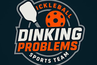 design pickle barn pickle ball club logo on rural whidbey