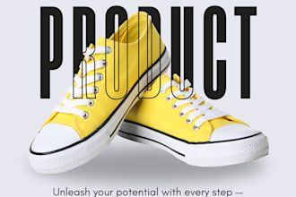 design professional product posts and promotional graphics for your business