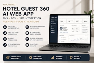 do hotel guest 360 ai webapp pms pos CRM integration hospitality saas ai web app