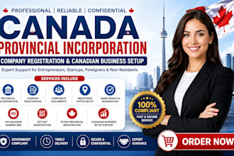 do canada provincial incorporation company registration canadian business setup