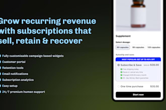 setup product subscriptions on your shopify store