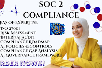 perform CPA soc 2 gap analysis, risk assessment and type 2 audit readiness