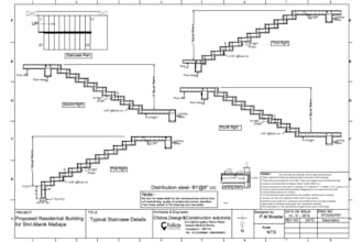 design and create the staircase plan  you have in mind for