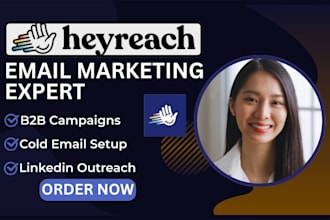 setup heyreach linkedin outreach heyreach campaigns heyreach cold email outreach