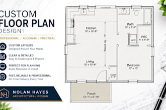 design a custom adu floor plan and elevation for your property