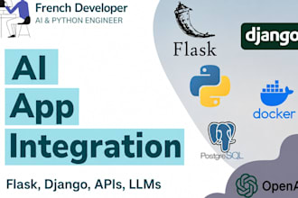 integrate ai into your flask or django app