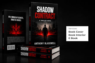 design book cover, book interior, and ebook conversion