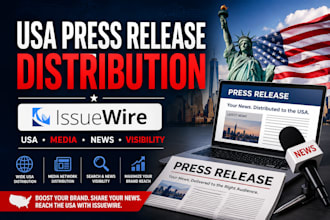 distribute your press release on issuewire USA