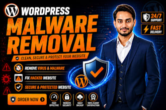 remove malware and fix a hacked wordpress website