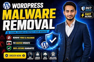 remove malware and fix hacked wordpress website