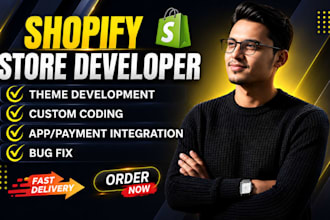 custom shopify coding, shopify bug fix, shopify developer, shopify store design