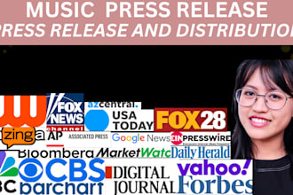music press release, submit music press release music promotion, pr distribution