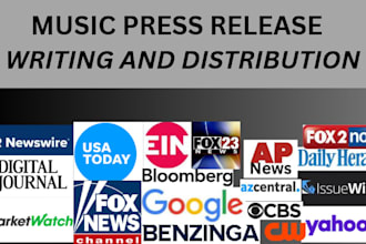 music press release, submit music press release music promotion, pr distribution