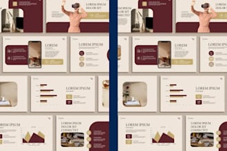 design, revamp editable presentation on figma, canva, google slide ppt making