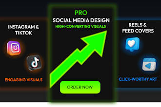 create viral instagram and tiktok designs