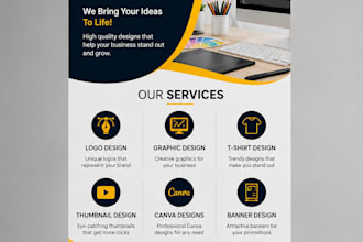create professional roll up banner