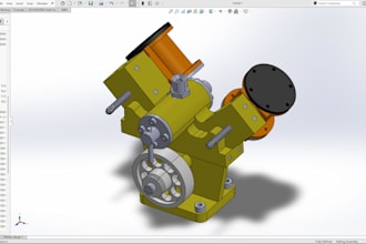 do 3d product design, 3d cad design and 3d modeling in solidworks and fusion 360