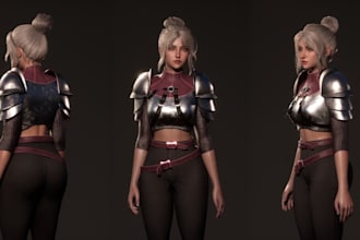 3d metahuman, realistic character, metahuman character, game character in ue5