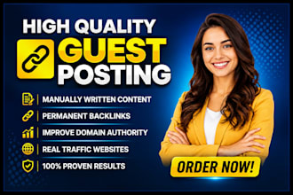 publish guest post backlinks on high da guest post sites