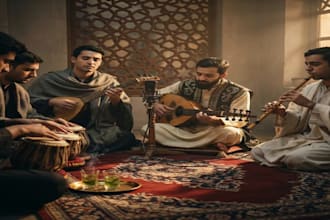 record authentic oud, saz, ney and middle eastern instrument