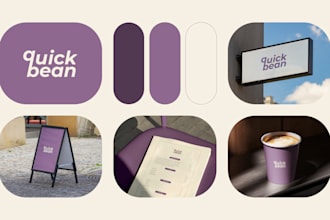 create a unique brand identity for your cafe or coffee shop