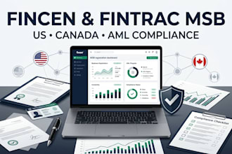 do your US fincen and canada fintrac msb license registration