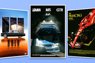 make stunning posters for you